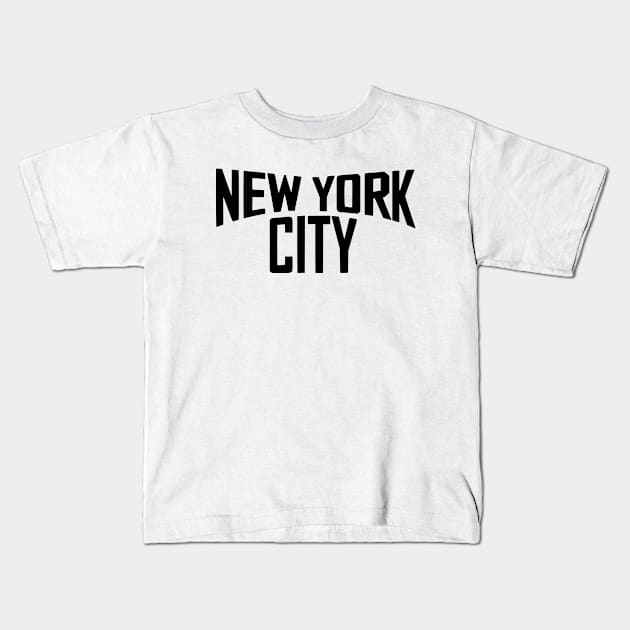 NEW YORK CITY T-Shirt As Worn by John Lennon from The Beatles Rock Band 60-70s Retro Vintage Kids T-Shirt by Vladimir Zevenckih